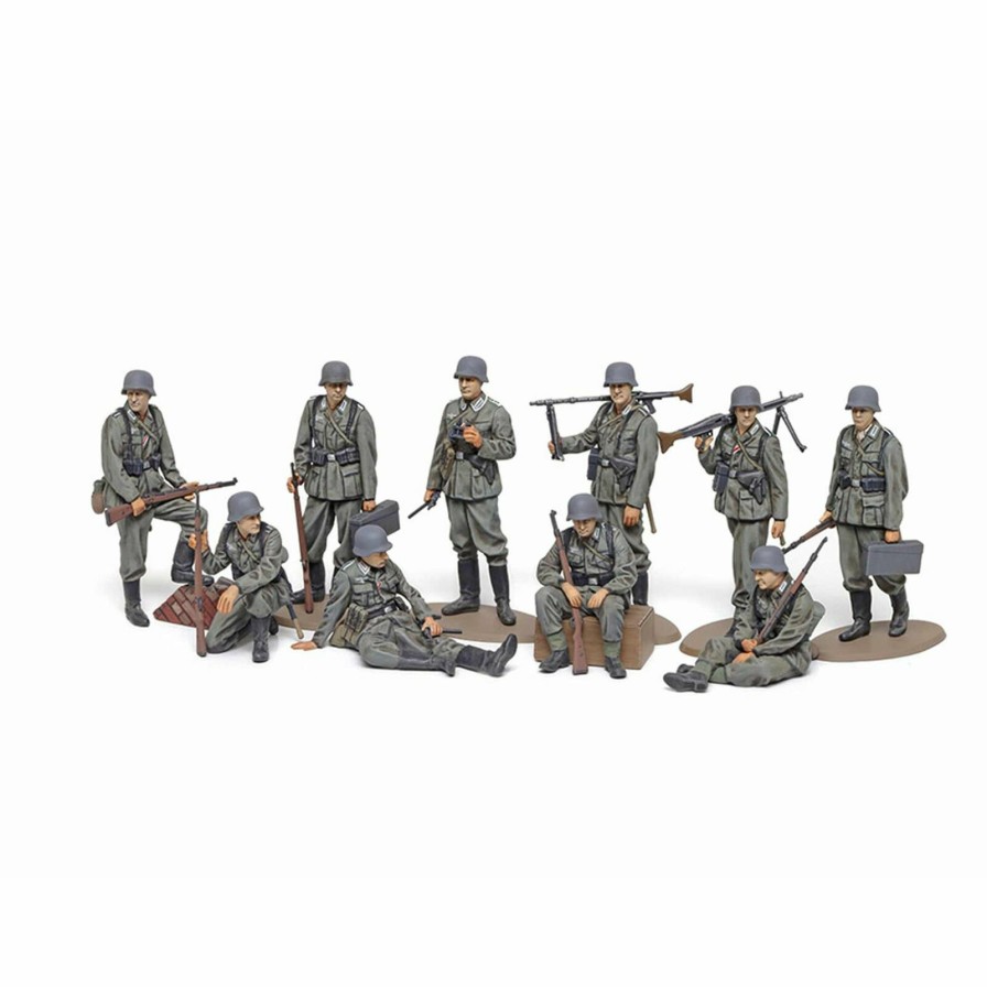 Cars & Trucks * | Tamiya 1/48 Wwii Wehrmacht Infantry Set