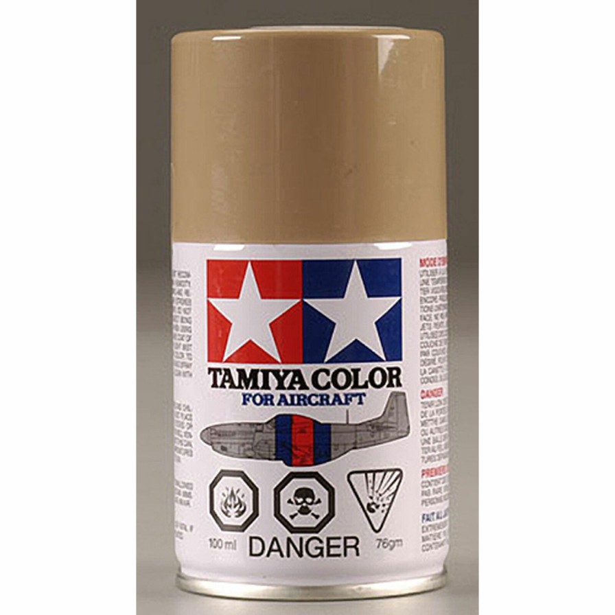 Airplanes * | Tamiya Aircraft Spray Paint As-15 Tan (Usaf) 100Ml