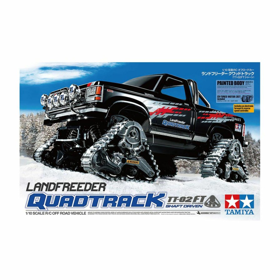 Cars & Trucks * | Tamiya 1/10 R/C Landfreeder Quadtrack 4Wd Kit (Tt-02Ft)