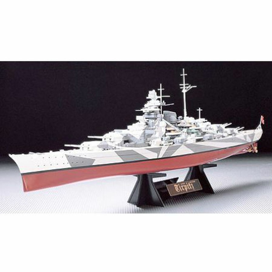 Cars & Trucks * | Tamiya 1/350 Battleship Tirpitz