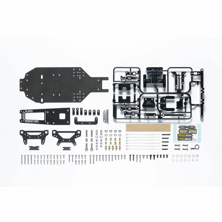 Cars & Trucks * | Tamiya Carbon Chassis Conversion Set: Ta02