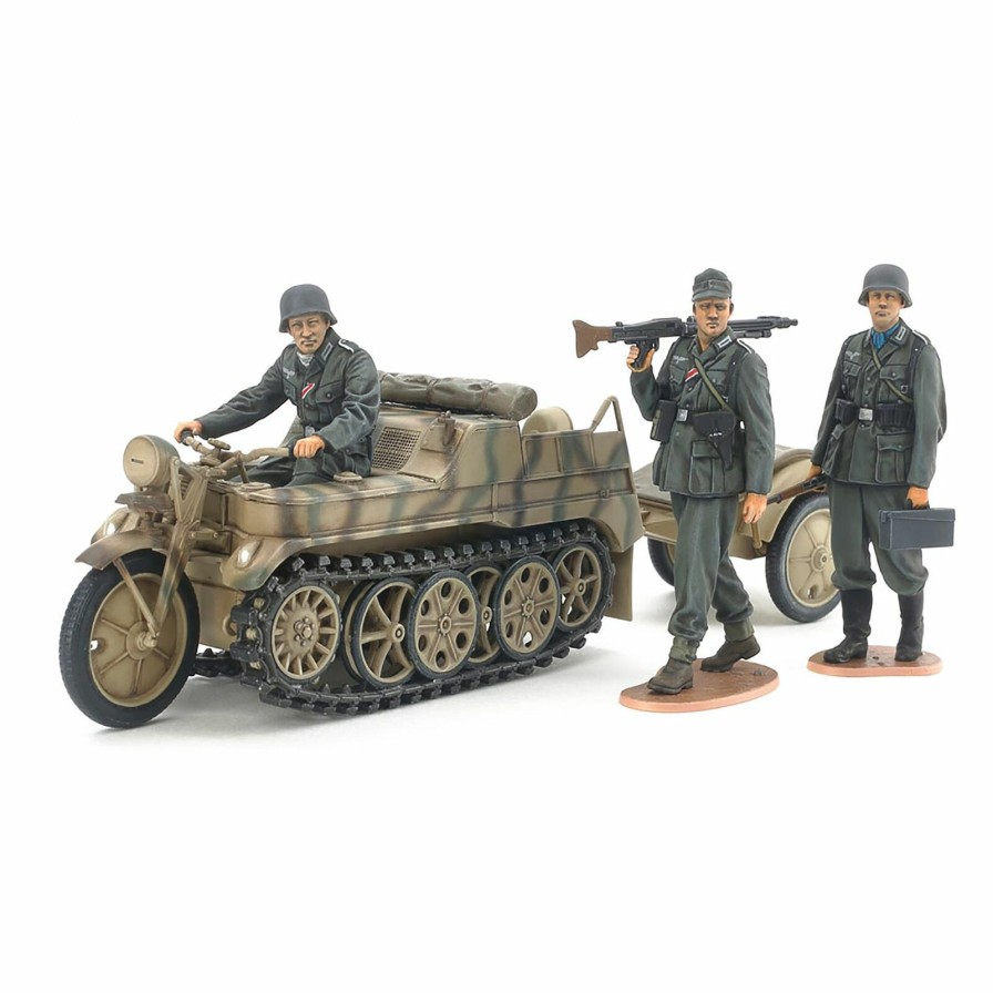 Plastics * | Tamiya 1/35 German Sd.Kfz.2 Kettenkraftrad