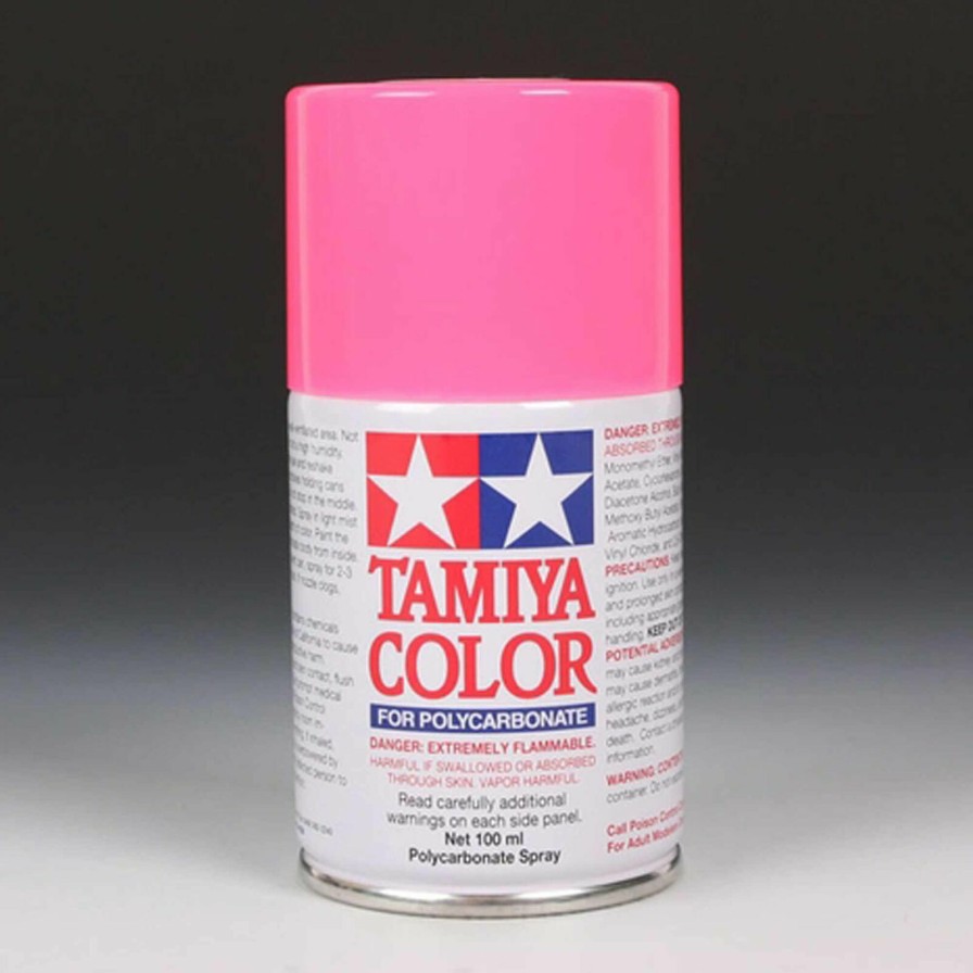 Airplanes * | Tamiya Polycarbonate Ps-29 Fluorescent Pink, Spray 100 Ml