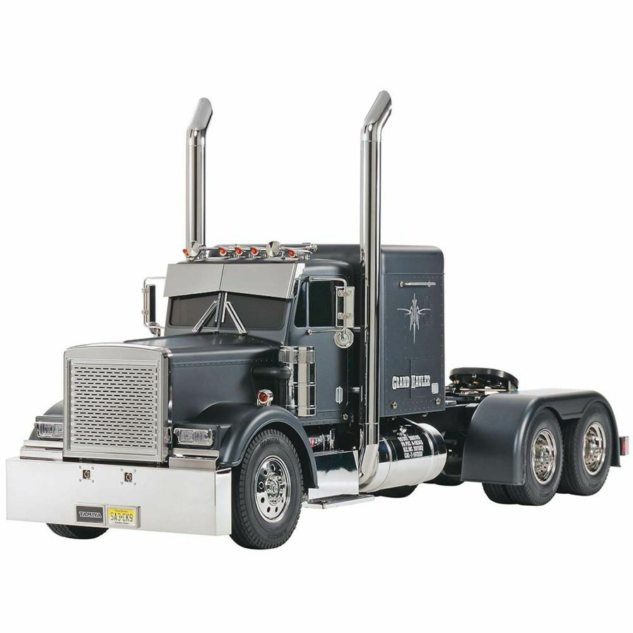 Cars & Trucks * | Tamiya 1/14 Grand Hauler 10X8Wd Semi Tractor Kit, Matte Black Edition