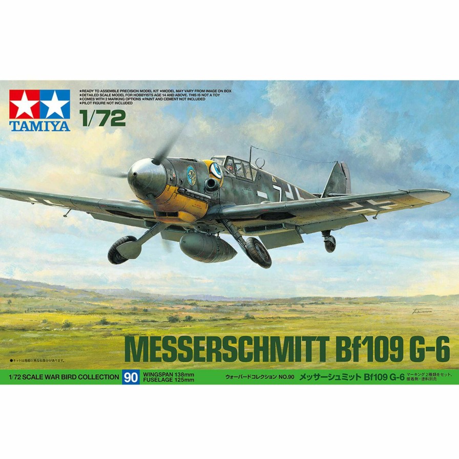 Plastics * | Tamiya 1/72 Messerschmitt Bf109 G-6