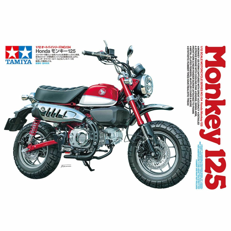 Cars & Trucks * | Tamiya 1/12 Honda Monkey 125