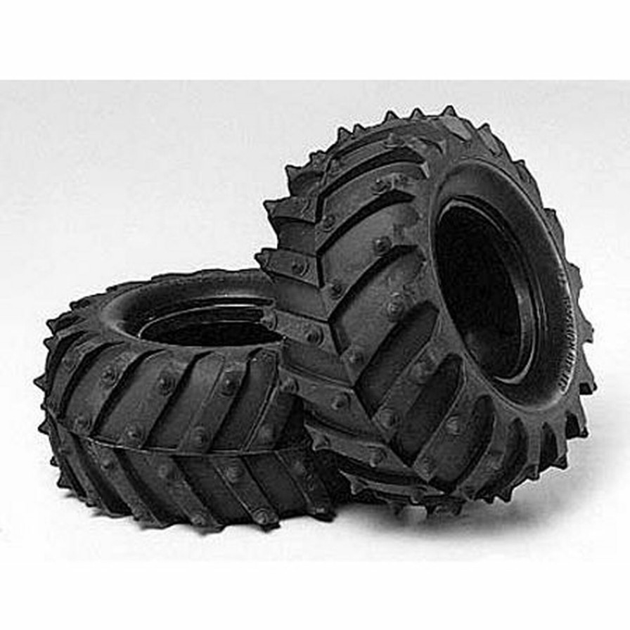 Cars & Trucks * | Tamiya 1/10 Monster Pin Spike Front/Rear Tires (2): 58309/12/66