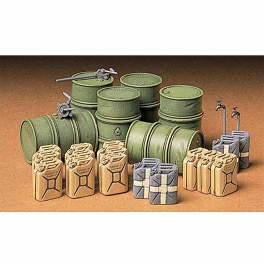 Cars & Trucks * | Tamiya 1/35 German Fuel Drum Set