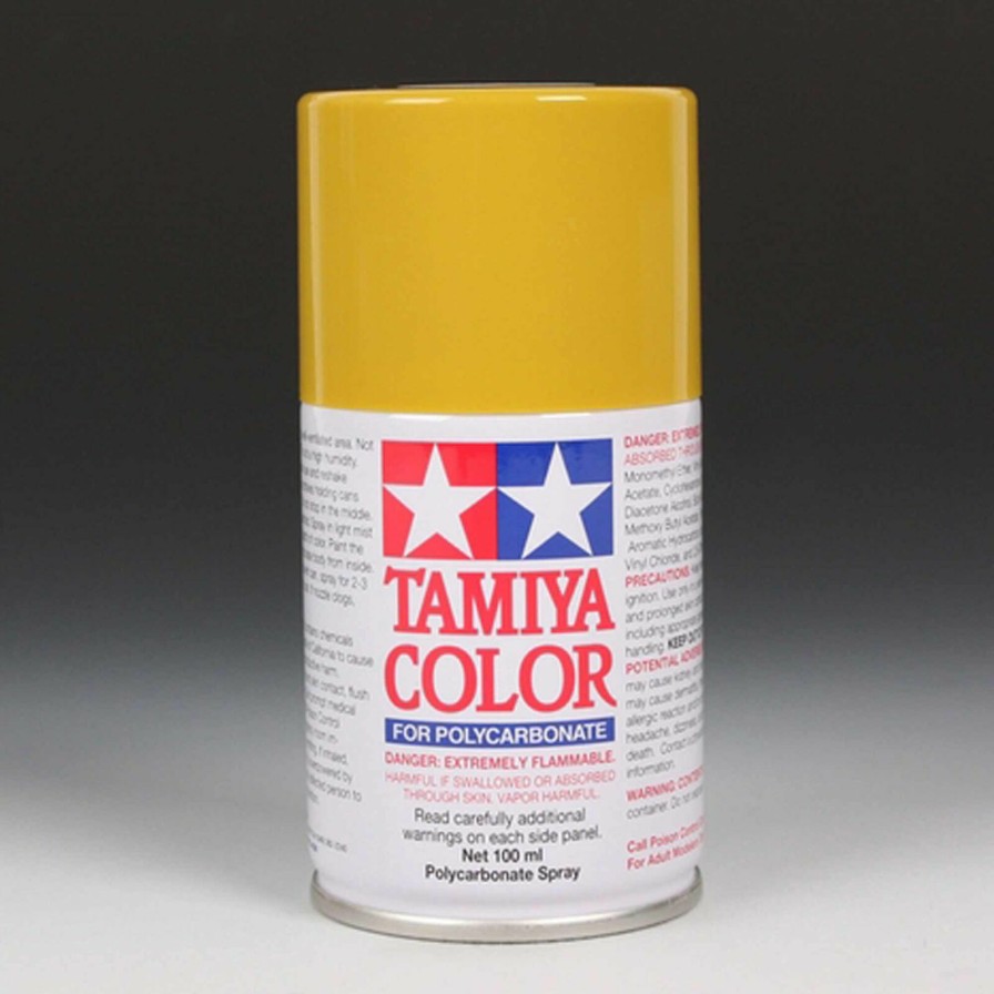 Airplanes * | Tamiya Polycarbonate Ps-56 Mustard Yellow, Spray 100 Ml