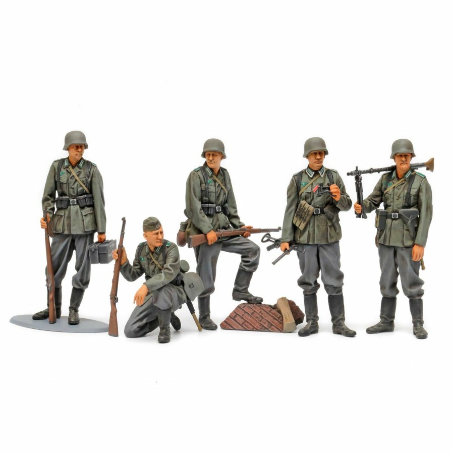 Plastics * | Tamiya 1/35 German Infantry Set Mid Wwii