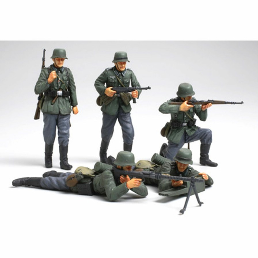 Cars & Trucks * | Tamiya 1/35 German Infantry Set, French Campaign