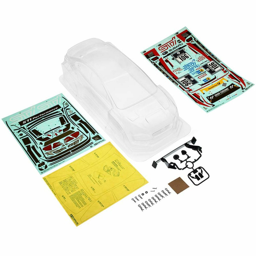 Cars & Trucks * | Tamiya 1/10 Subaru Wrx Sti Nbr Challenge Clear Body Parts Set