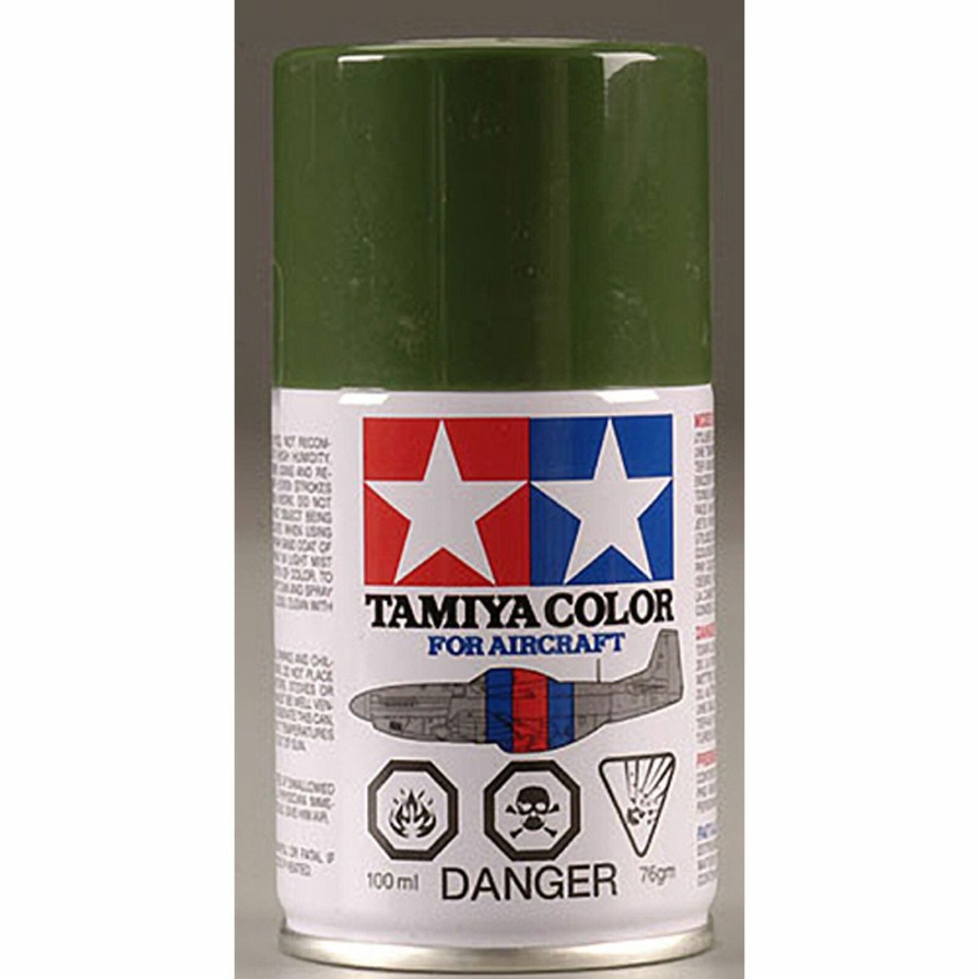 Airplanes * | Tamiya Aircraft Spray Paint As-23 Light Green (German Air) 100Ml