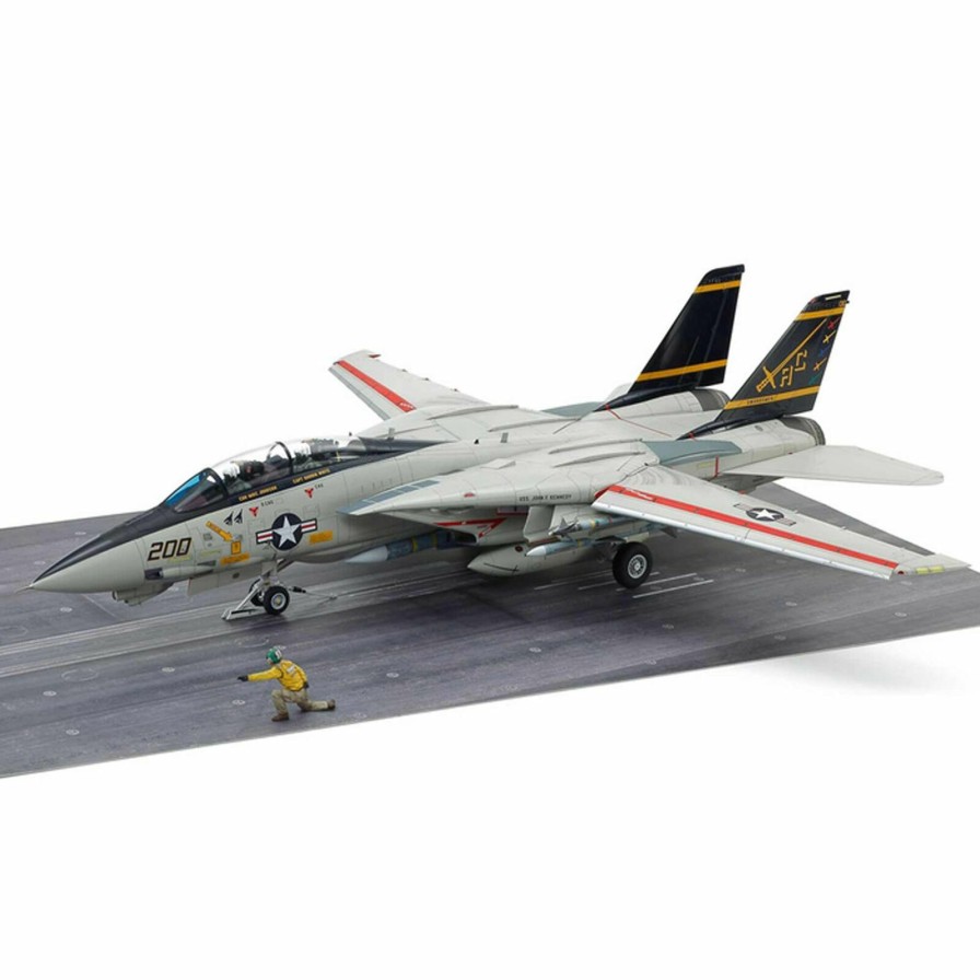 Cars & Trucks * | Tamiya 1/48 Grumman F-14A Tomcat Carrier Launch Set