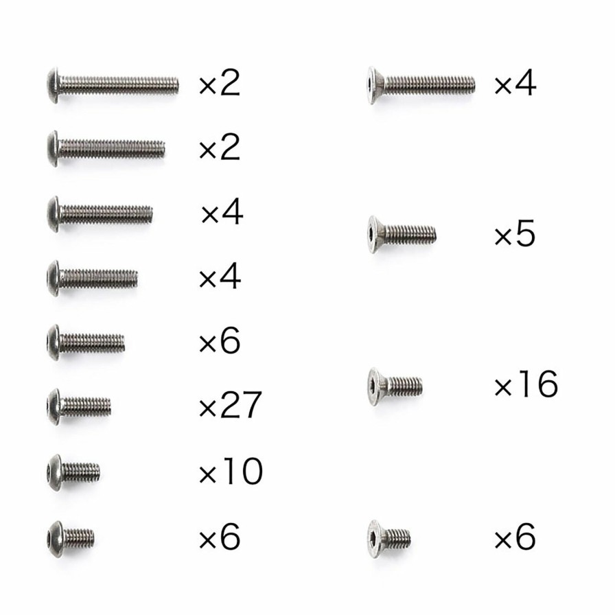 Cars & Trucks * | Tamiya Ta08 Pro Titanium Screw Set