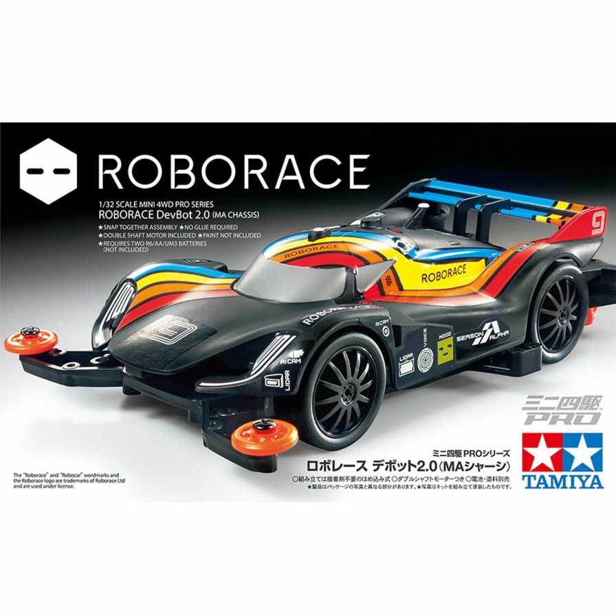 Hobbies & Activities * | Tamiya 1/32 Mini 4Wd Roborace Debbot 2.0 Ma Chassis