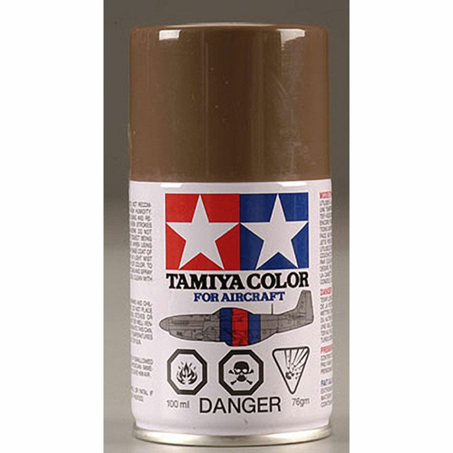 Airplanes * | Tamiya Aircraft Spray Paint As-22 Dark Earth 100Ml