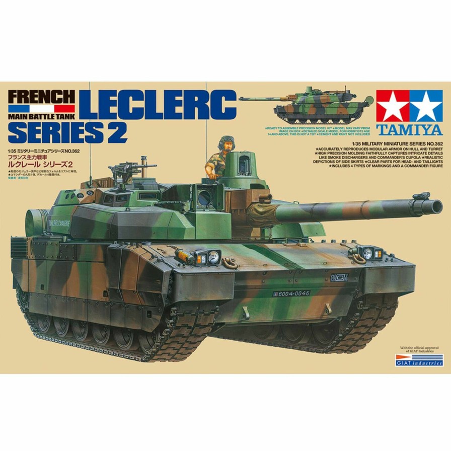 Plastics * | Tamiya 1/35 French Main Battle Tank Leclerc Series 2