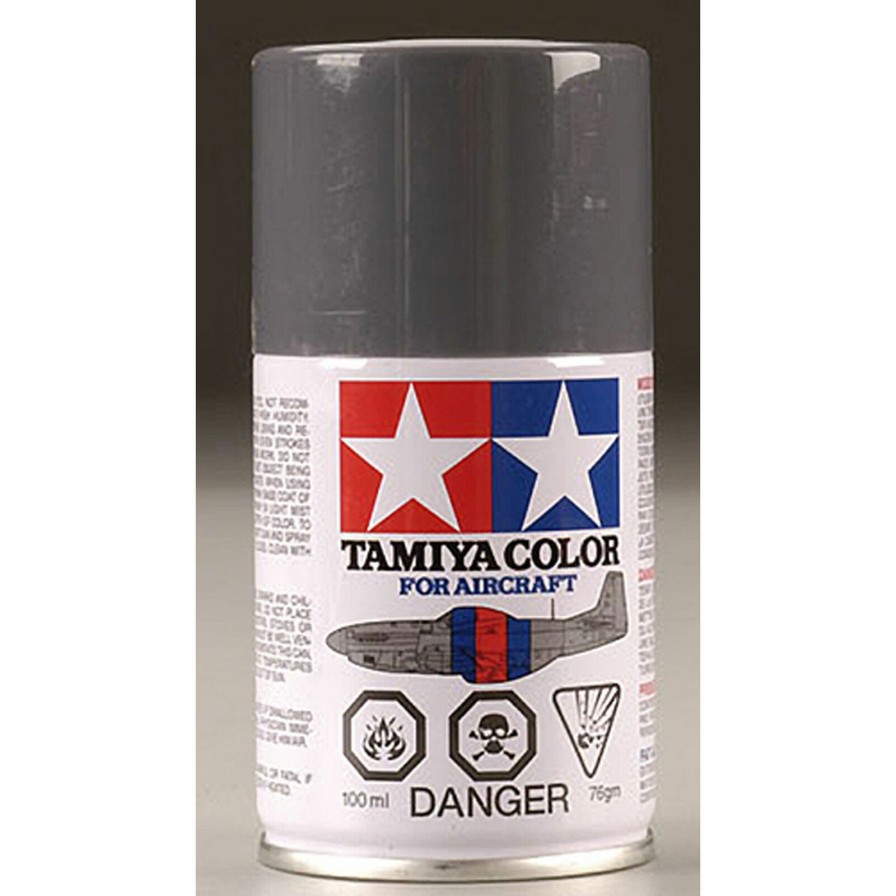 Airplanes * | Tamiya Aircraft Spray Paint As-4 Gray Violet (Luftwaffe) 100Ml