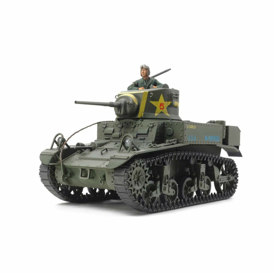 Plastics * | Tamiya 1/35 U.S. Light Tank M3 Stuart Late Production