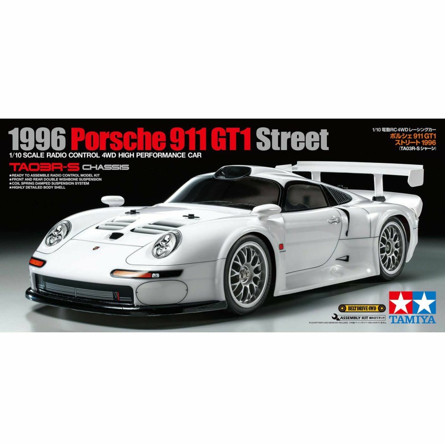 Cars & Trucks * | Tamiya 1/10 1996 Porsche 911 Gt1 Street Ta03R-S