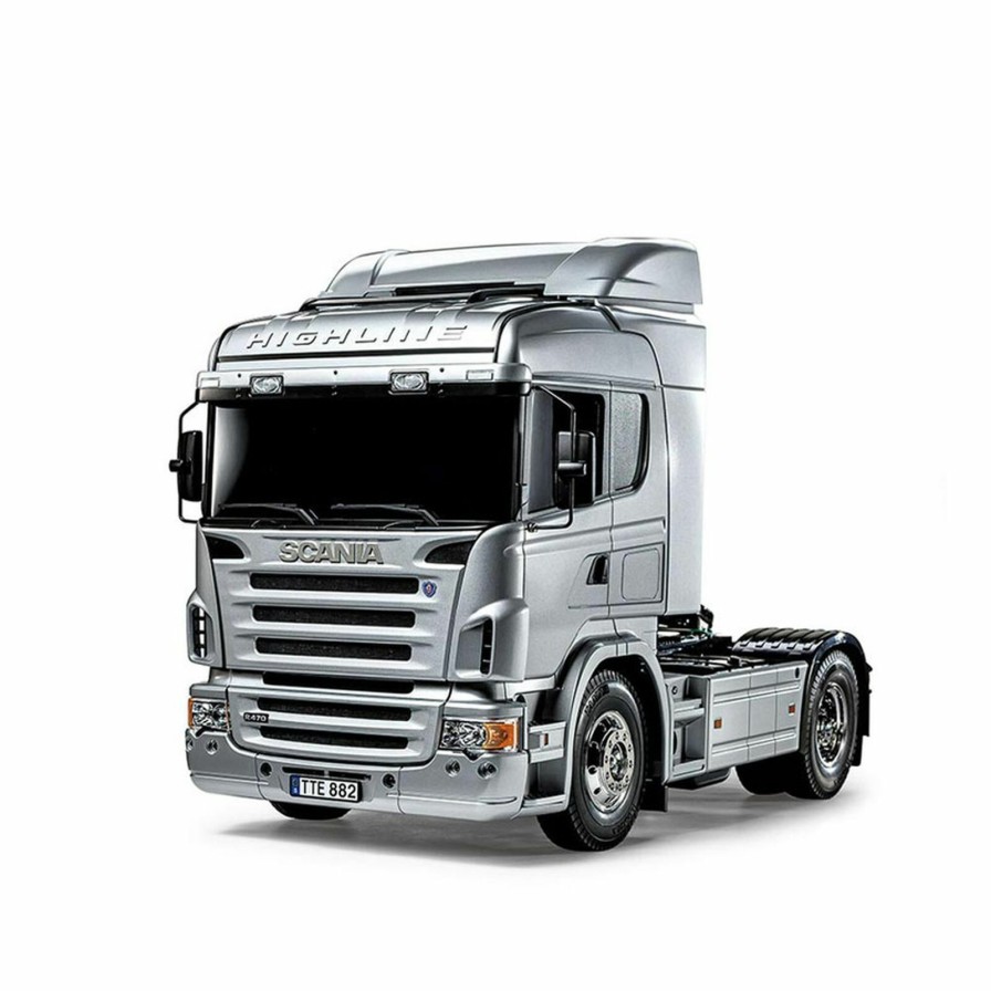 Cars & Trucks * | Tamiya 1/14 R/C Scania R470 6X4Wd (Silver Edition)